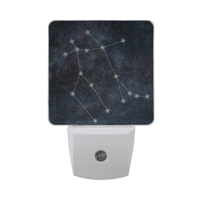 

ALAZA Constellation LED Night Light With Smart Dusk To Dawn SensorCancer Plug In Night Light