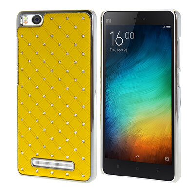 

MOONCASE Жесткий Хром горный хрусталь Bling Звезда обложка чехол для Xiaomi Райс 4i M4i MI4I (5,0 дюйма) Желтый