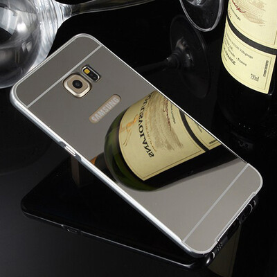 

MOONCASE металлический каркас тонких край зеркало "2 в 1 случае прикрытие для Samsung Galaxy S6 Edge Plus