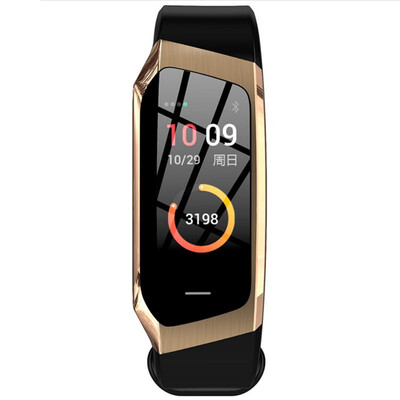 

Heart rate bracelet colorful screen gps motion track step waterproof E18 smart bracelet