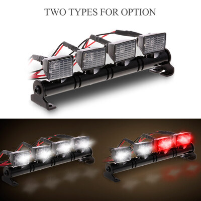 

RC LED Lamp RC Car Square LED Light & Cover for 110 RC Crawler Axial SCX10 D90 110 Traxxas TRX-4 Tamiya HSP RC Car Parts Toys D1