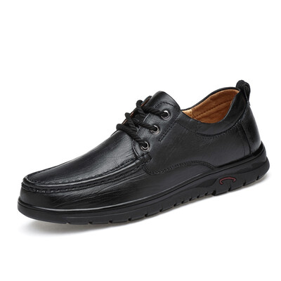 

2018 autumn mens shoes new Korean version of the British tide shoes casual business dress shoes mens pointed black wedding shoes