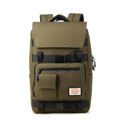 

Mens Backpack Oxford Cloth Backpack Flip Large Capacity Computer Backpack Custom Business Backpack