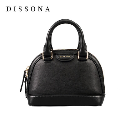 

DISSONA Europe&America simple shell bag handbag atmospheric commuter shoulder bag 8154A16131R02 pink