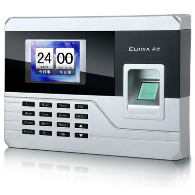 

Comix OP330C intelligent color screen fingerprint attendance machine voice offline attendance free installation direct report