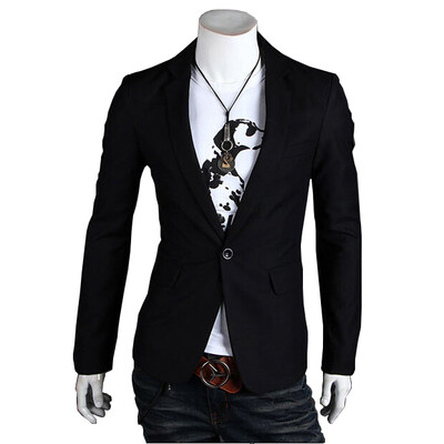 

Zogaa Autumn And Winter New Mens Suit Casual Slim Top