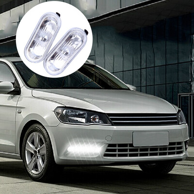 

2X Side Marker Light Repeater Indicator For VW Jetta Golf Bora Mk4 Passat B5