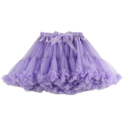 

Buenos Ninos Women Tutu Skirt Double Layer Midi Pettiskirt