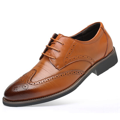 

Novel Teez New trend Brock big size mens shoes Europe&America mens fashion business casual shoes men