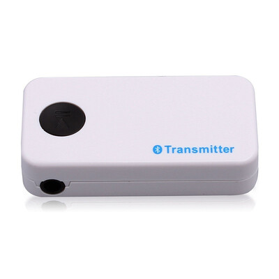

Bluetooth Transmitter HiFi White Audio Adapter Dongle A2DP 35mm Hot