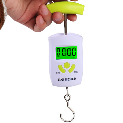 

Jingdong supermarket] Baijie (Baijie) portable scales luggage scale kitchen electronic called CH-135