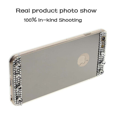 

Bling Мягкая силиконовая Зеркало гальванических телефона Дело Чехол для iPhone 6 / 6S 5.5