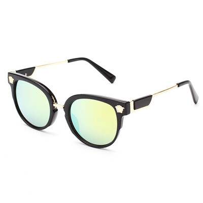 

FEIDU SATCHI Designer Sunglasses Women Round 2015 New Fashion Retro Ally Frame Glasses Cat Eye Vintage Sunglasses Oculos de sol