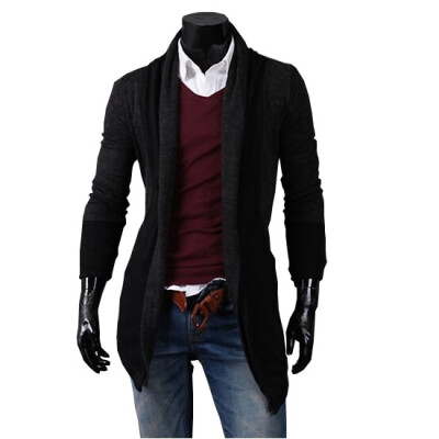 

Zogaa New Mens Cardigan Medium Length Casual Slim