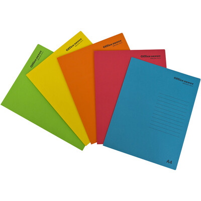 

Office Depot Paper Paper Folder Management Clip Folder Report Clip Inline Bag A4 Blue 10 Pack 300P01