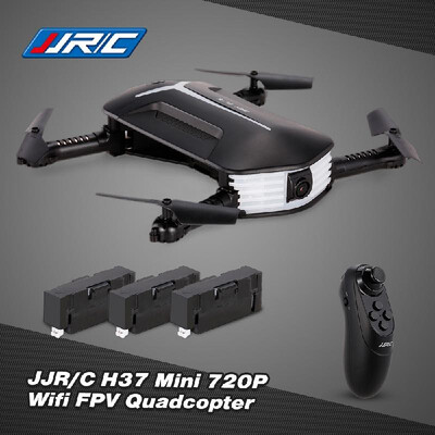 

JJRC H37 Mini BABY ELFIE WIFI FPV RC Quadcopter Fly More Combo - RTF