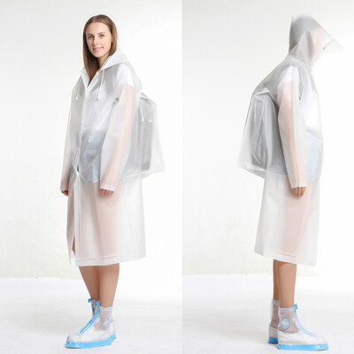 

Ming Jia mefine backpack raincoat adult thickening outdoor raincoat XL