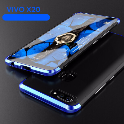 

Goowiiz Phone Case For VIVO X9X9IX20X20 Plus Luxury 3 in1 Metal PC Hard Hybrid Slim Back Case Full Protection