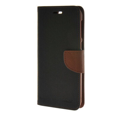 

MOONCASE Cross pattern Leather Flip Wallet Card Slot Stand Back чехол для HTC One E9+ E9 Plus Black Brown