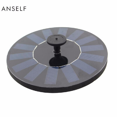 

ANSELF Solar RockeryFountain Brushless Pump w Monocrystalline Solar Panel 9K1J
