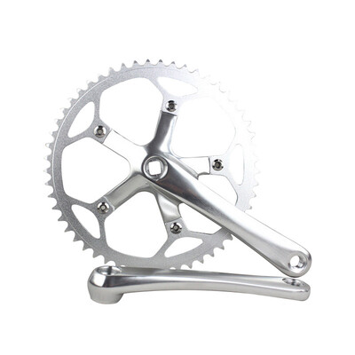 

412 folding bike Crankset Bicycle Parts mountain bike BMX Cranks chain wheel BCD130mm 53T single speed chainwheel