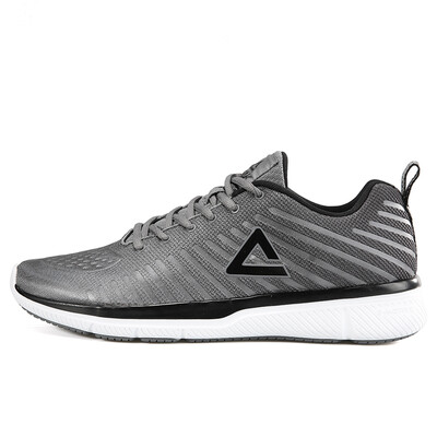 

PEAK mens shoes new light&comfortable running shoes casual sports shoes men E73547H steel gray 43 yards