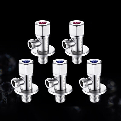 

YOUQIN YOUQIN 304 stainless steel angle valve hexagonal water stop valve triangle valve switch anti-riot angle valve heat