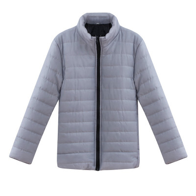 

Women Down Jackets solid color cotton-padded coat