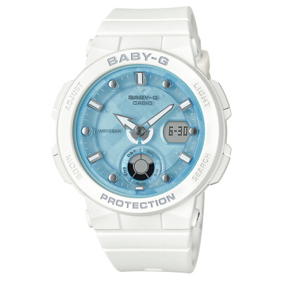 

CASIO BABY-G Beach Travel Series Fashion Sports Trendy Waterproof Womens Watch BGA-250-7A1