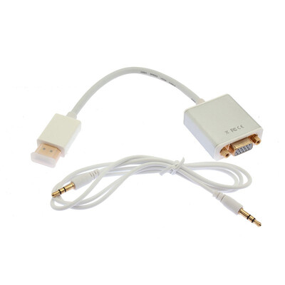 

Wholesale HDMI to VGA Video Cable Converter Adapter 35mm Audio Cable New