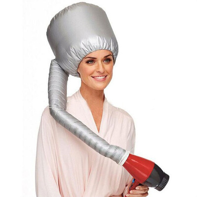 

2018 Limited New Easy Use Hair Perm Dryer Nursing Dye Modelling Warm Air Drying Treatment Cap Home Safer Than Electric