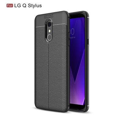 

Goowiiz Phone Case For LG G6G7Q7Q StylusQ Stylus Plus Fashion Leather PU Pattern TPU Soft Silicone Prevent falling