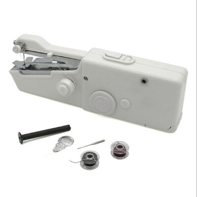

Mini electric sewing machine multifunctional handheld sewing clothes dress Fabric handy stitch household items quilting tools
