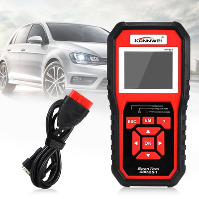 

Konnwei KW850 Universal OBD II EOBD Auto Diagnostic Scanner TFT Color Display Multiple Languages