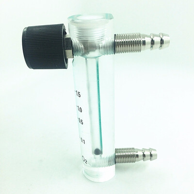 

Air Oxygen Gas flow meter flowmeter caudalimetro counter flow indicator O2 oxigen gas meter flow device switch 01-15Lmin
