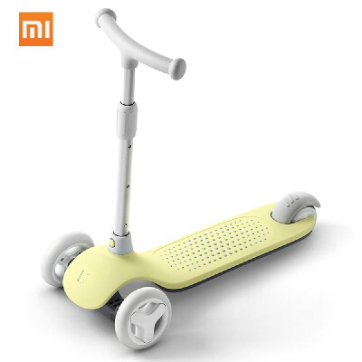 

Original Xiaomi Mitu 3 Wheels Kick Scooter Multiple Security Protection Double Spring Gravity Steering System For Children 3 To 6