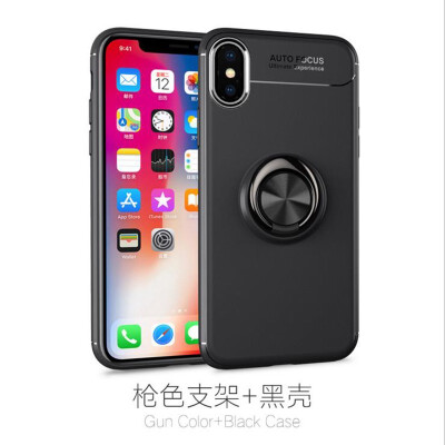 

For iPhone8 Plus Cases Business Dirt-Resistant Phone Cases Silicone Magnetic Suction Kickstand Fitted Cases For iPhone8 Plus