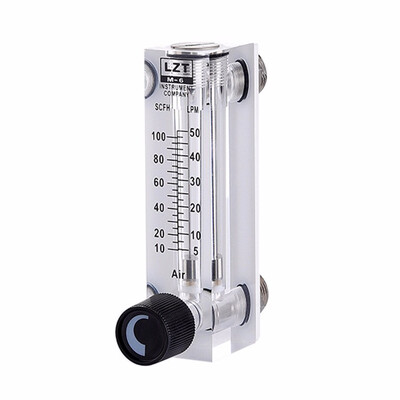 

LZT-6T 10-100mlmin Square Panel Type Gas Flowmeter Air Flow Meter rotameter