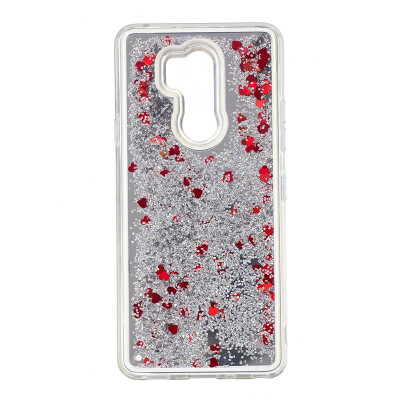 

Fecoprior Back Cover For LG G7 ThinQ G710 Case Mirror Glitter Liquid Quicksand Shining Dynamic Fundas Coque Celulars Capa