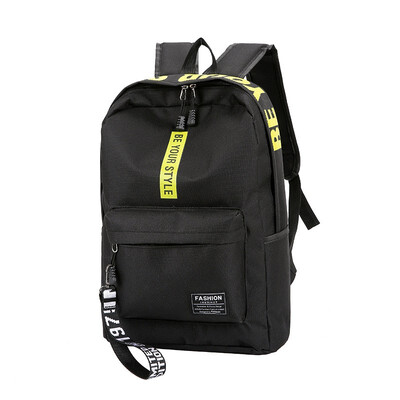 

Canvas Large Capacity Backpack Korean Edition New Pattern Printing Womens Shoulder Bag Travel Shopping Backpack