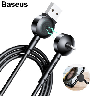 

Baseus Reversible Lightning Cable for Iphone X 8 7 21 A USB lightning Charging Charger Cable phone Holder for Apple Phone 7P 6S