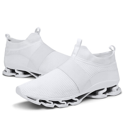 

2018 autumn new mens casual sports shoes sleeve round head breathable mens shoes Korean youth tide shoes