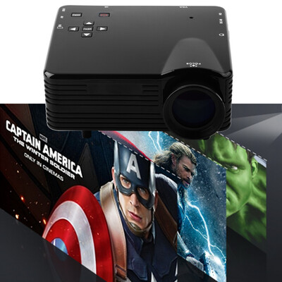 

Домашний кинотеатр Мультимедиа светодиодный ЖК-проектор VS-320 HD 1080P ПК AV TV VGA USB HDMI