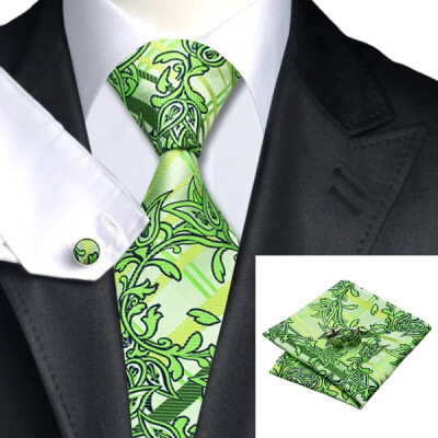 

2016 New Hot selling Vogue Men Silk Tie Set High Quality 100 Silk Necktie Handkerchief Cufflink Set for Formal Wedding Party