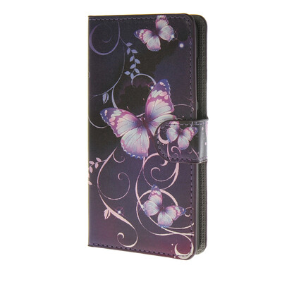 

MOONCASE Butterfly style Leather Wallet Flip Card Slot Stand Pouch чехол для Microsoft Lumia 540 A13
