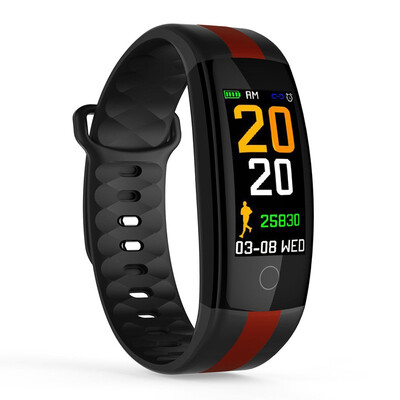 

Chigu QS01 Smart Bracelet Heart Rate Smart wristband Color Smart Activity Tracker Pedometer Blood Pressure Monitor