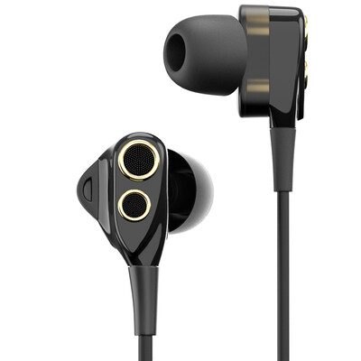 

MINISO double-action HIFI music headphones black