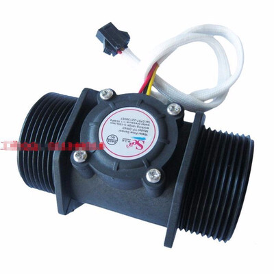 

G112" YF-DN40 Plastic Hall Turbine flow sensor switch valve
