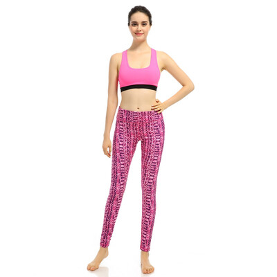 

Sounteam Womens Printed Leggings Full-Length Regular Size Yoga Workout Leggings Pants