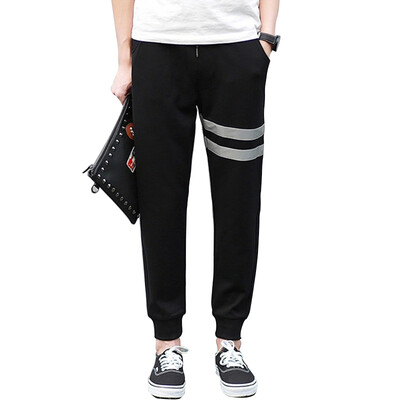 

MSEK men's sports Slim footwear pants